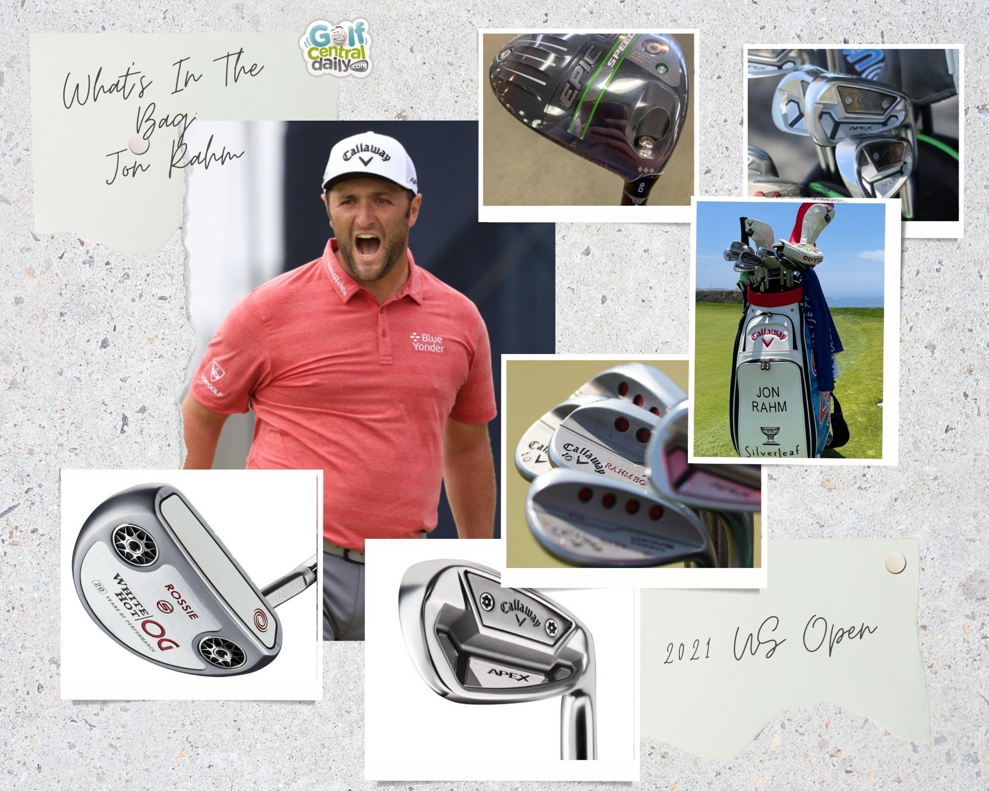 What's In The Winning Bag Jon Rahm 2021 US Open Champion