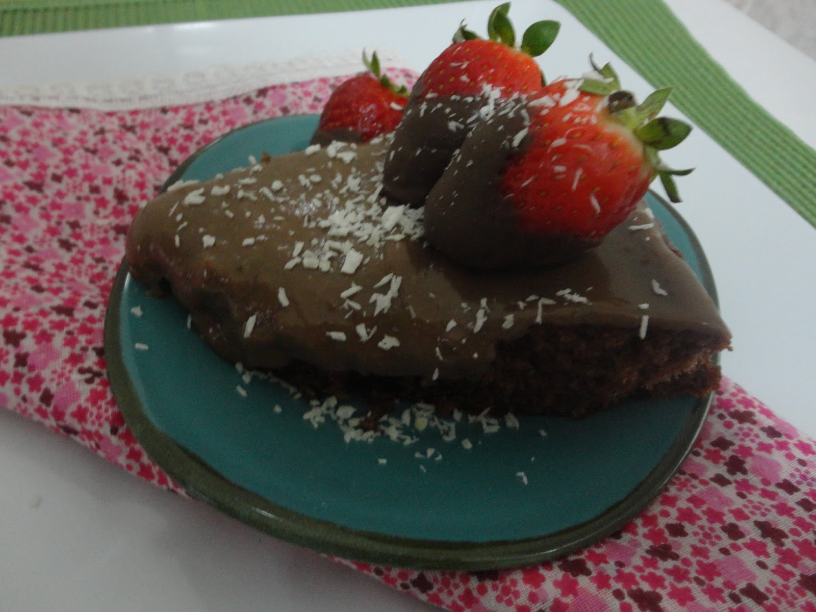 Charla na Cozinha Bolo de chocolate com coco