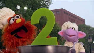 Murray and Ovejita, Number Cookoff number 2. Sesame Street Episode 4417 Grandparents Celebration season 44