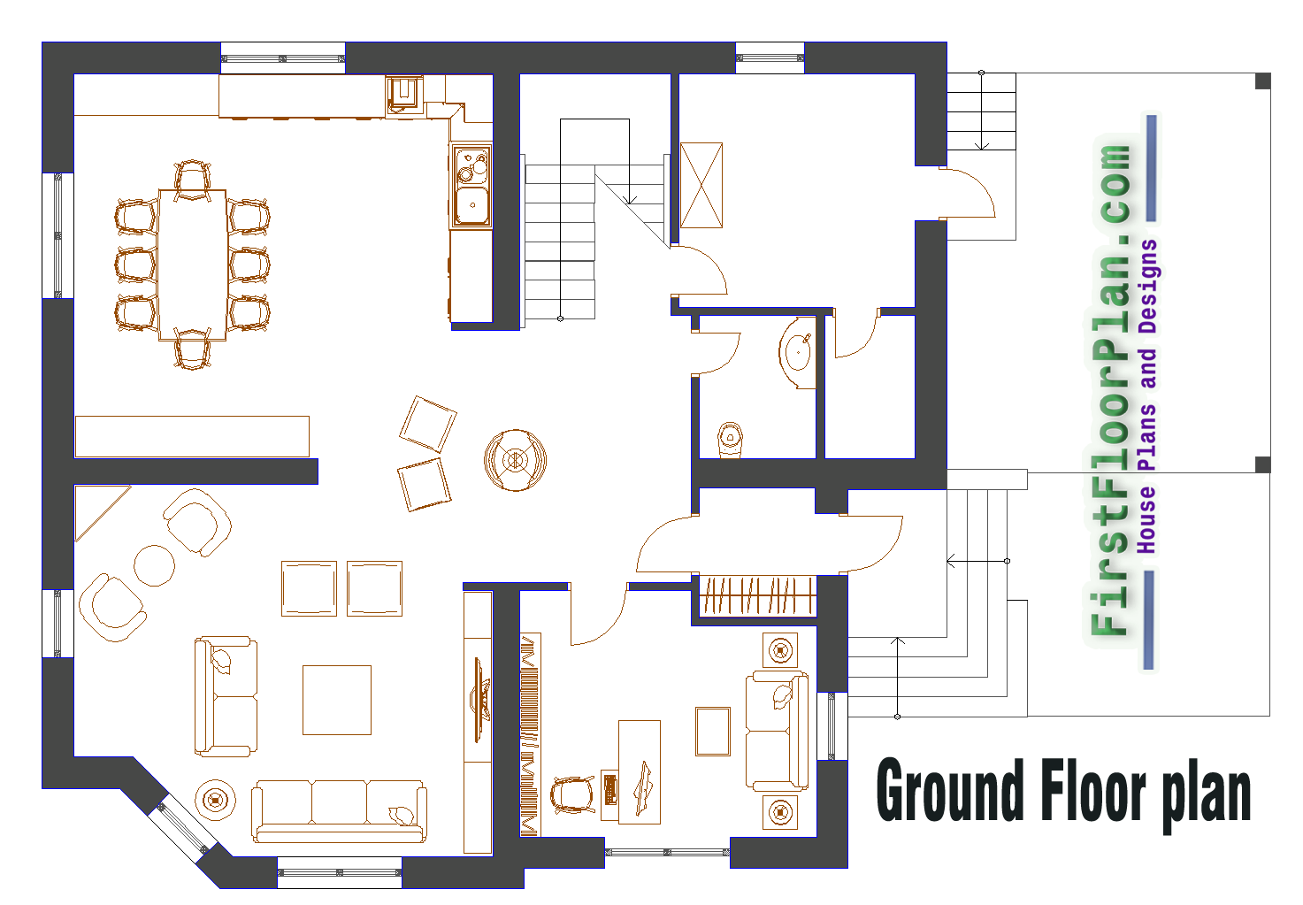 Duplex House Designs in Village 1500 Sq Ft Draw in