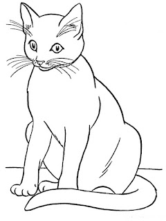 Desenhos de gatos para colorir