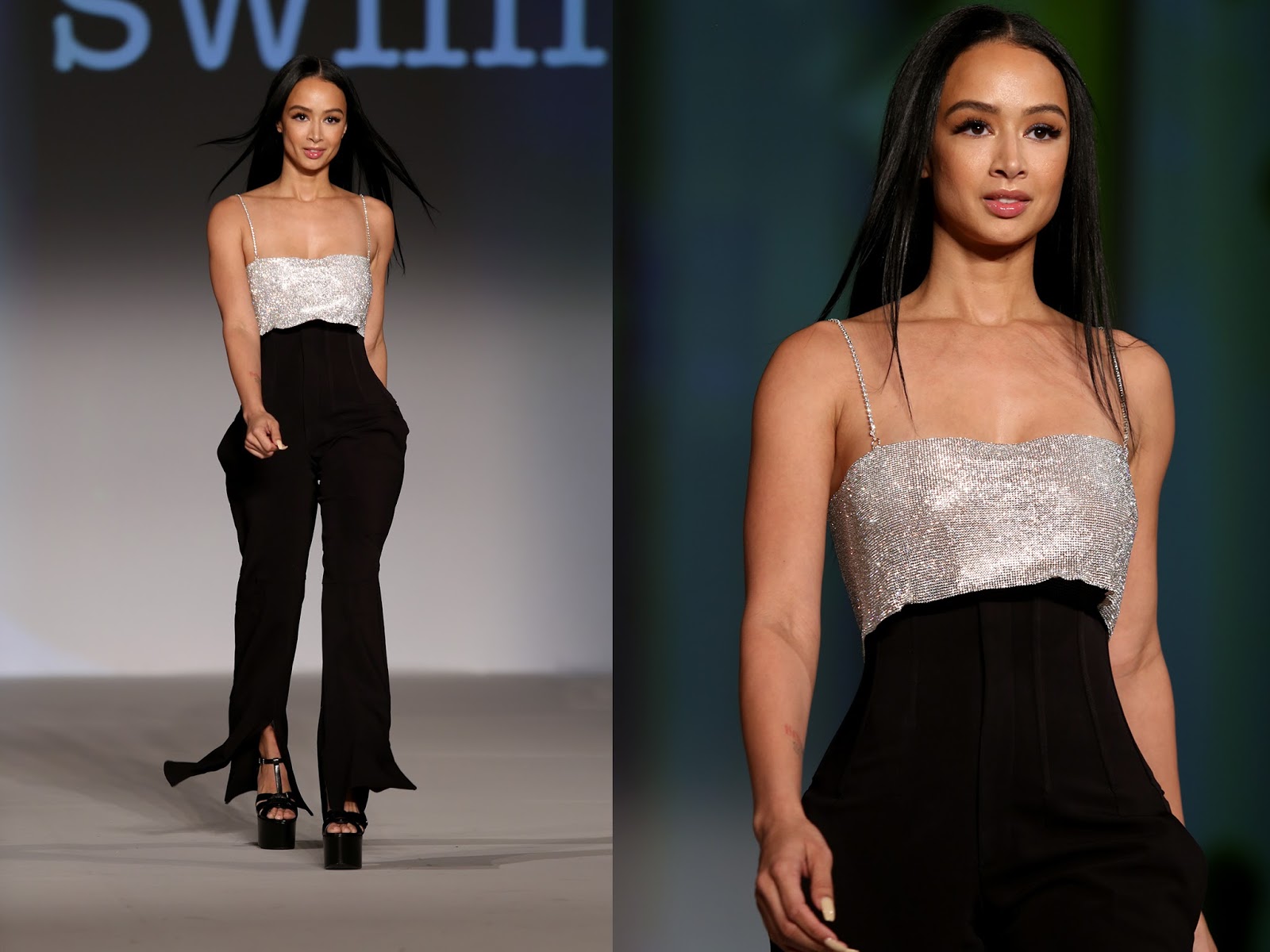 New York Fashion Week, Mint Swim by Draya Michele / VINTAGE SLANG