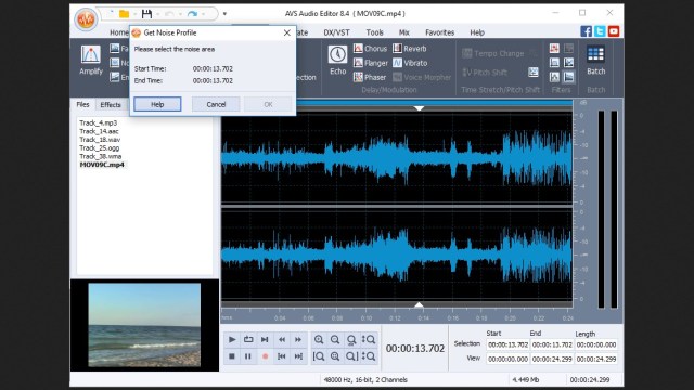 avs audio editor m2ts format