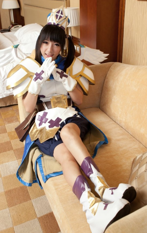 The Uniform Girls: [PIC] Chinese girl Angelic cosplay