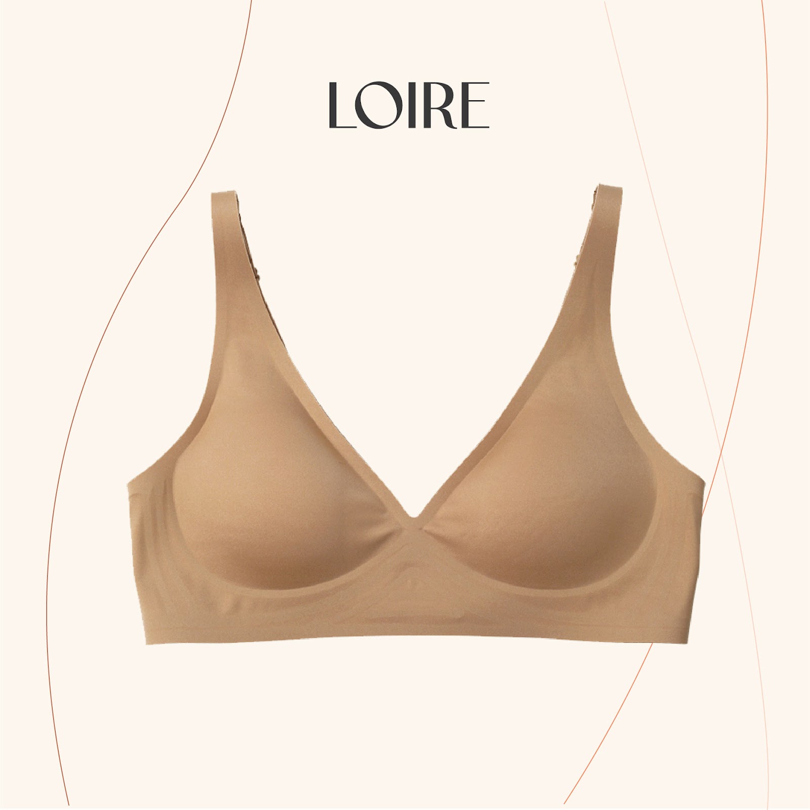 ÁO LÓT SU ĐÚC KHÔNG GỌNG NỆM MỎNG CAO CẤP BRC63 CHÍNH HÃNG LOIRÉ
