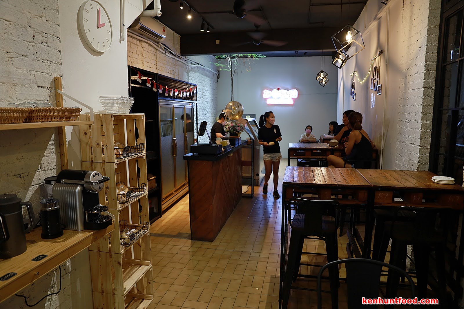 KEN HUNTS FOOD Bagel's Dream 贝果の梦 Campbell Street, Penang.