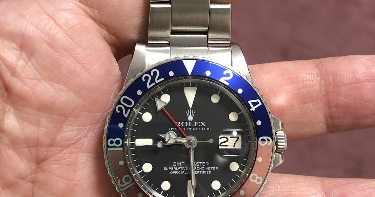 Hong Kong Watch Fever 香港發燒友 Rolex GMT Master Ref 1675
