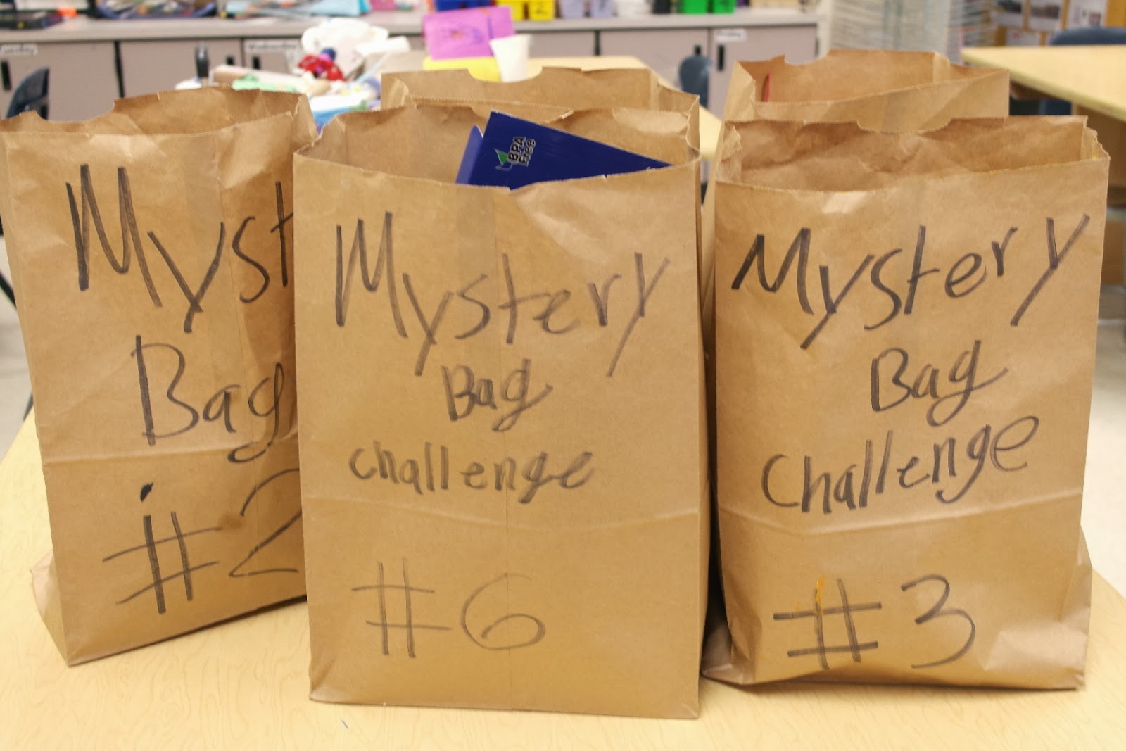 Mrs. Kormos's Art Class Mystery Bag Challenge!