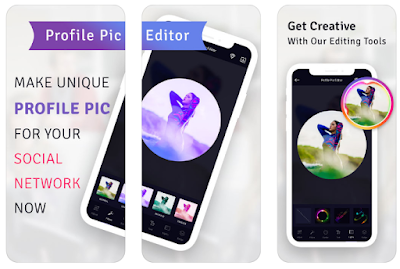 تحميل تطبيق Profile pic editor لتصميم صور البروفايل على الشبكات الاجتماعية باحترافية!