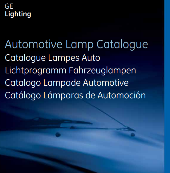 Automotive Lamp Catalogue Electrical Engineering Blog