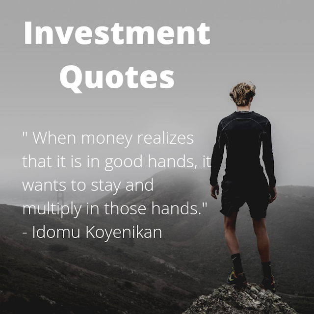 investment quotes