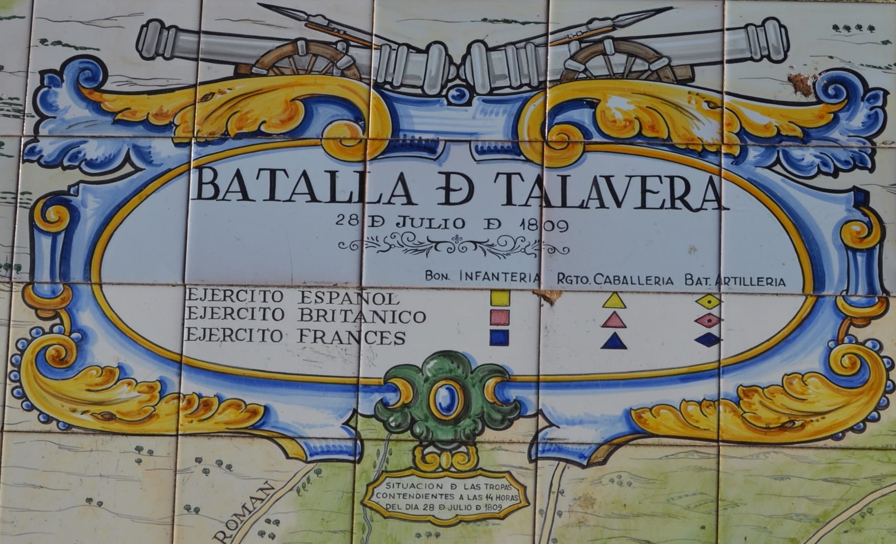 De España hasta los cantares Monumento a la Batalla de Talavera