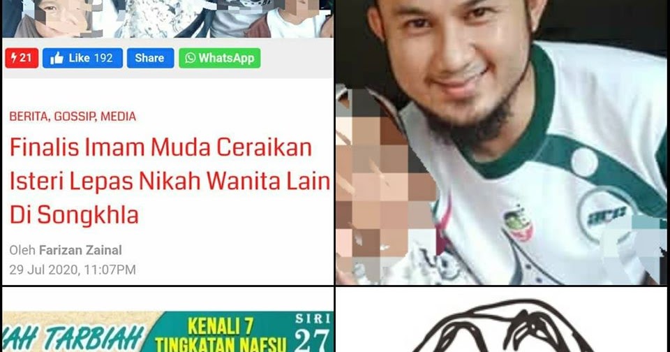 Dan faris imam syed baru muda isteri Ini respon