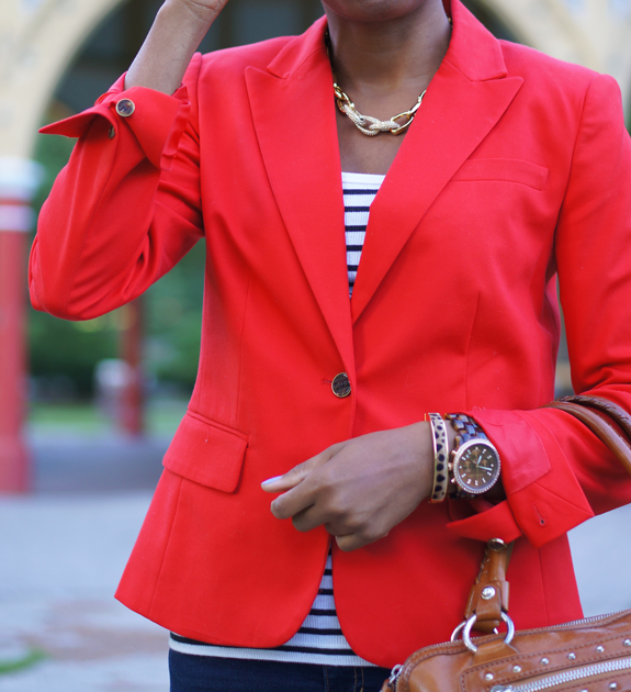 A Blazer as a Transitional Topper - Economy of Style