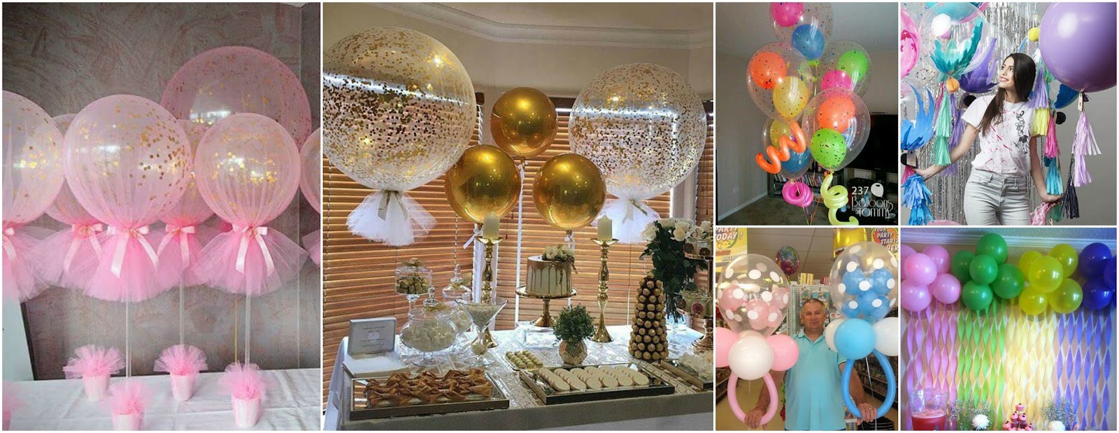 23 Ideas increíbles para decorar con globos fácil y económico lodijoella