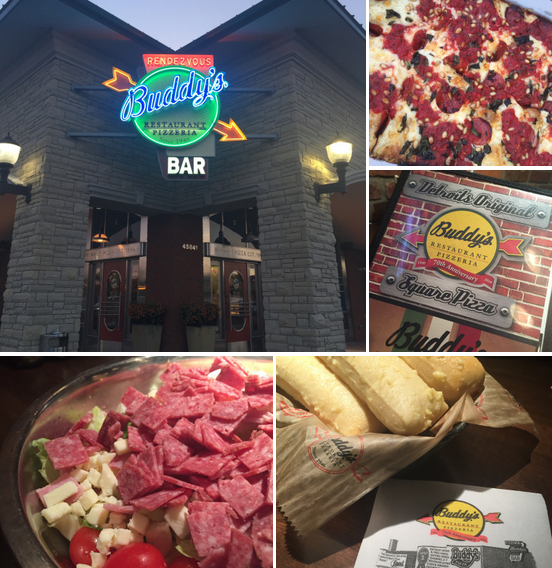 Buddy's Pizza Fashion meets Food