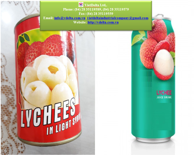 Canned Lychee Fruit / Juice