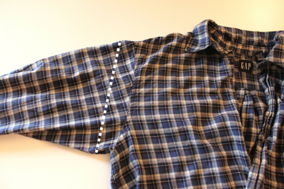 Well Of Bravery: Tutorial: Flannel Shirt Refashion