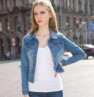 Best stylish jeans jackets for girls - Sari Info