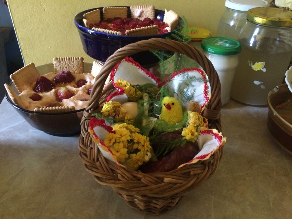 Pat Papertown 2 Holy Saturday Blessing the Food Baskets in Poland