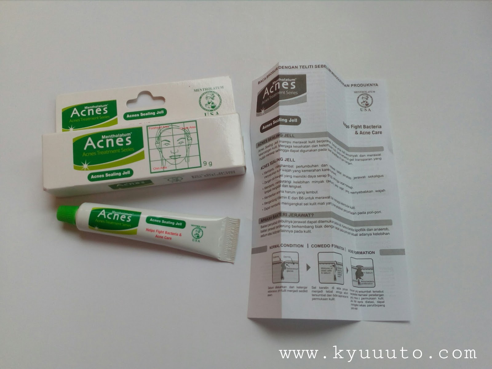 Review Jujur Acnes Sealing Jell Kyuuuto