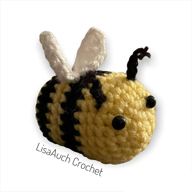 crochet bee- bumblebee crochet pattern free