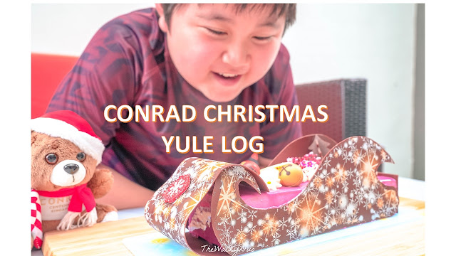Take a Sleigh Ride with Conrad Yule Log cakes!