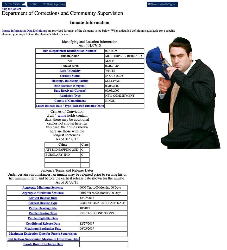 The Awareness Center, Inc. (International Jewish Coaltion Against Sexual  Assault): Case of Bernard Mutterperl