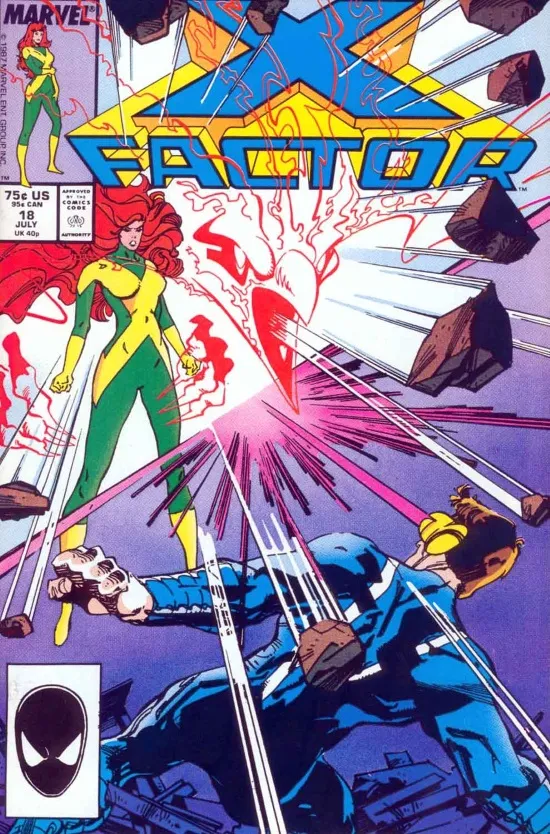 X-Factor Vol 1 #18, portada obra de Walter Simonson