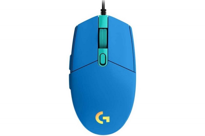 Chuột Logitech Gaming G203 LIGHTSYNC Xanh dương