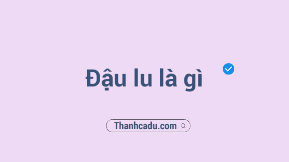 Đậu lu facebook nghĩa là gì, Đậu lu tiktok nghĩa là gì,Đậu lu facebook nghĩa là gì, Đậu lu nghĩa là gì