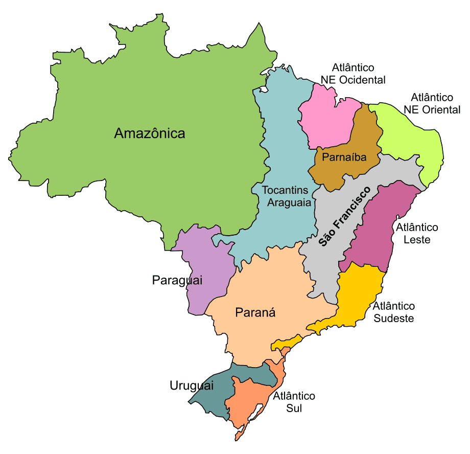 Mapas do Brasil - Geografia Total™