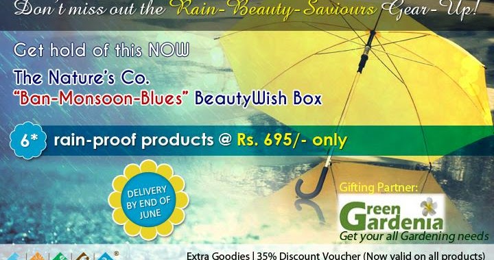 TNC "Ban - Monsoon - Blues" Beauty Wish Box & Other New Launches