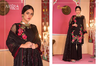 Cosmos Aayra vol 14 pakistani Suits catalog