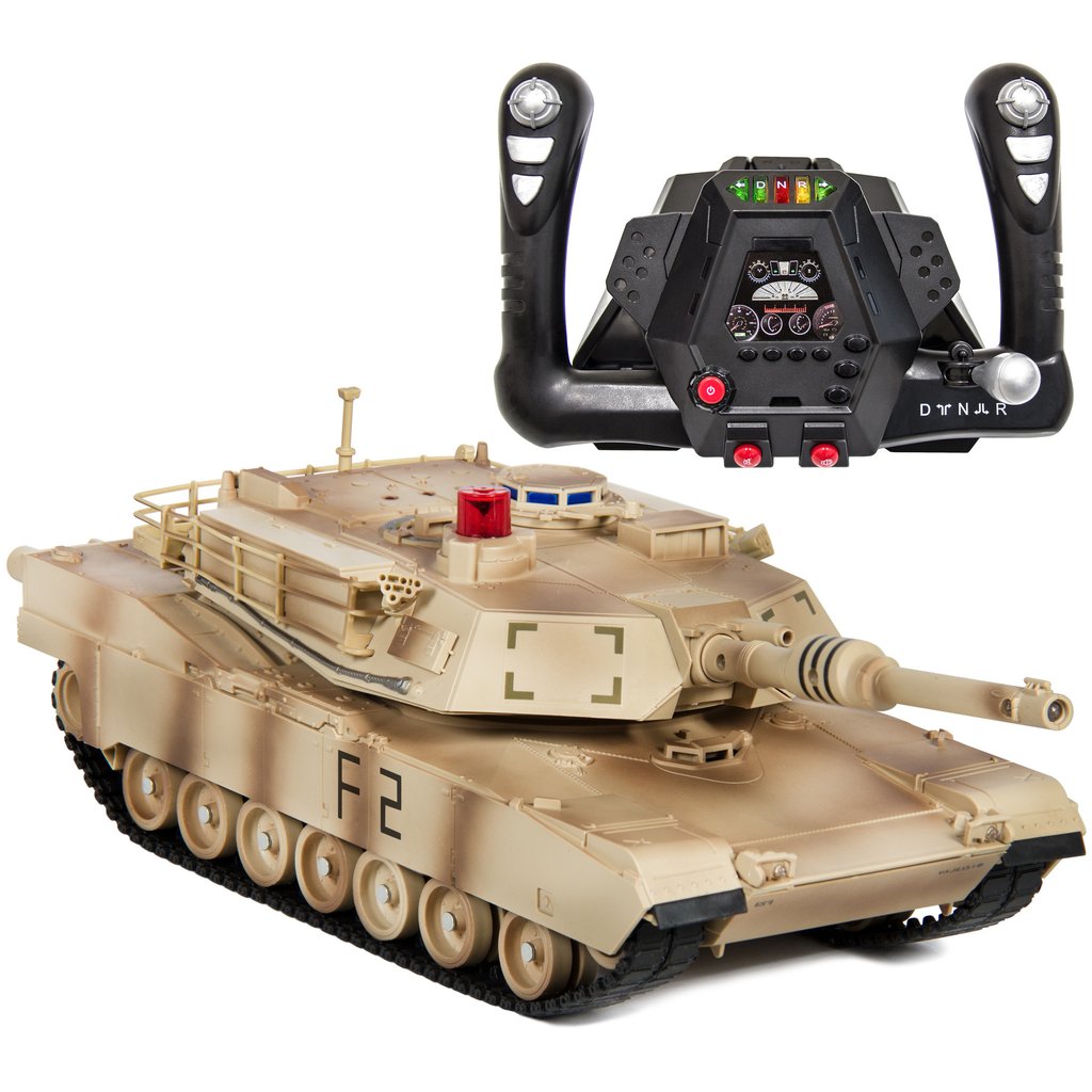 Not Just Another Southern Gal 1/14 Scale RC Military Tank Radio Yellow