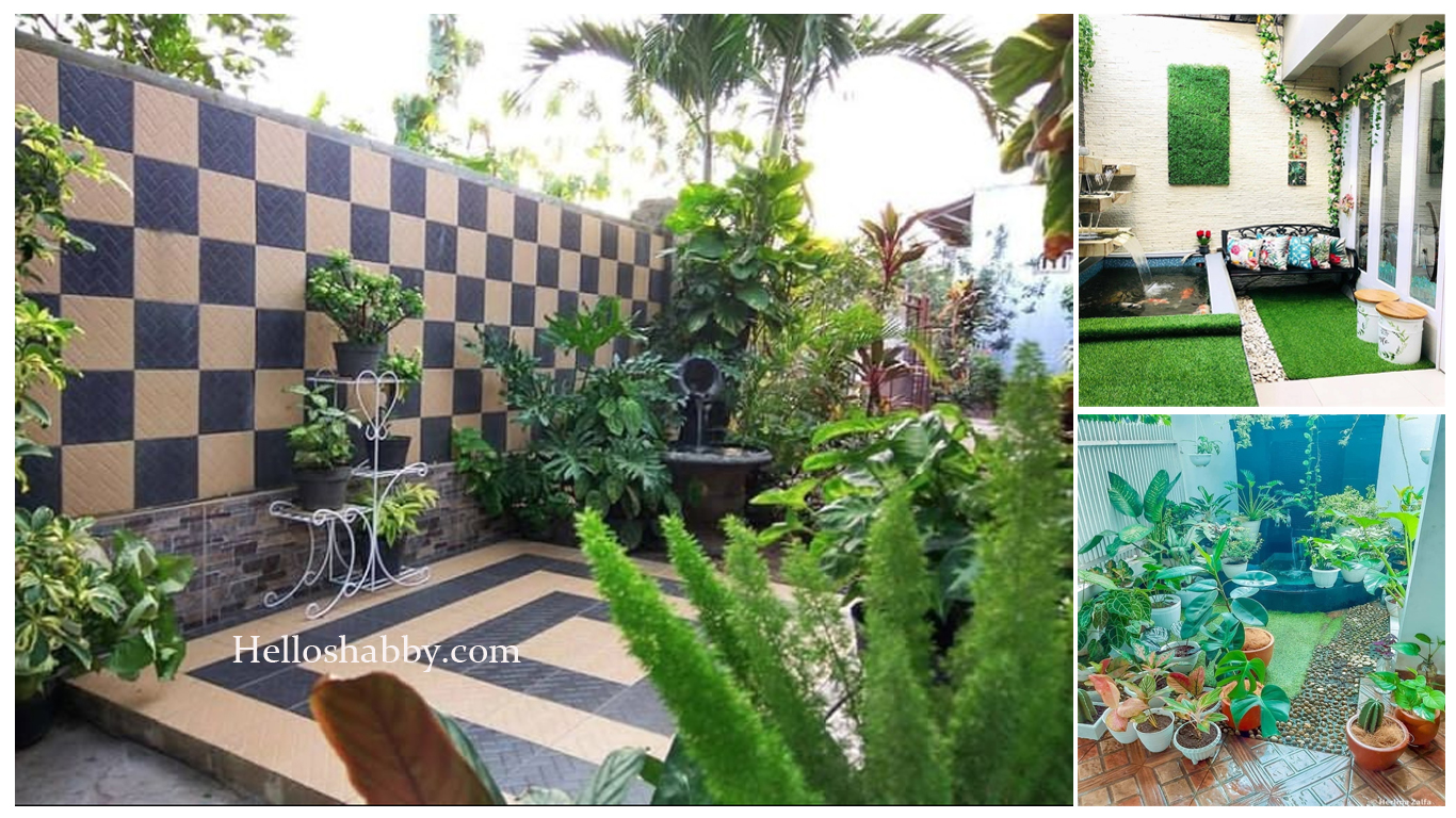 Sungguh Memikat, Desain Taman Rumah dengan Air Mancur ~ HelloShabby.com