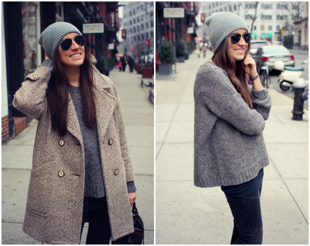 SHUT UP I LOVE THAT: {outfit post} a few shades of grey...