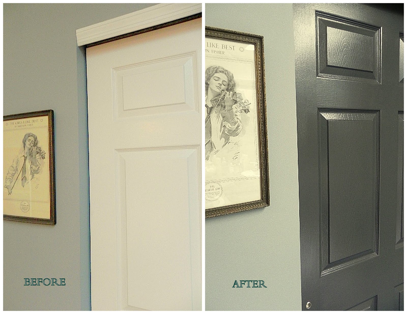 My Five Men: Black Interior Doors