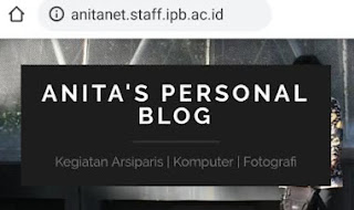 Anita Handayani Blog Staff IPB