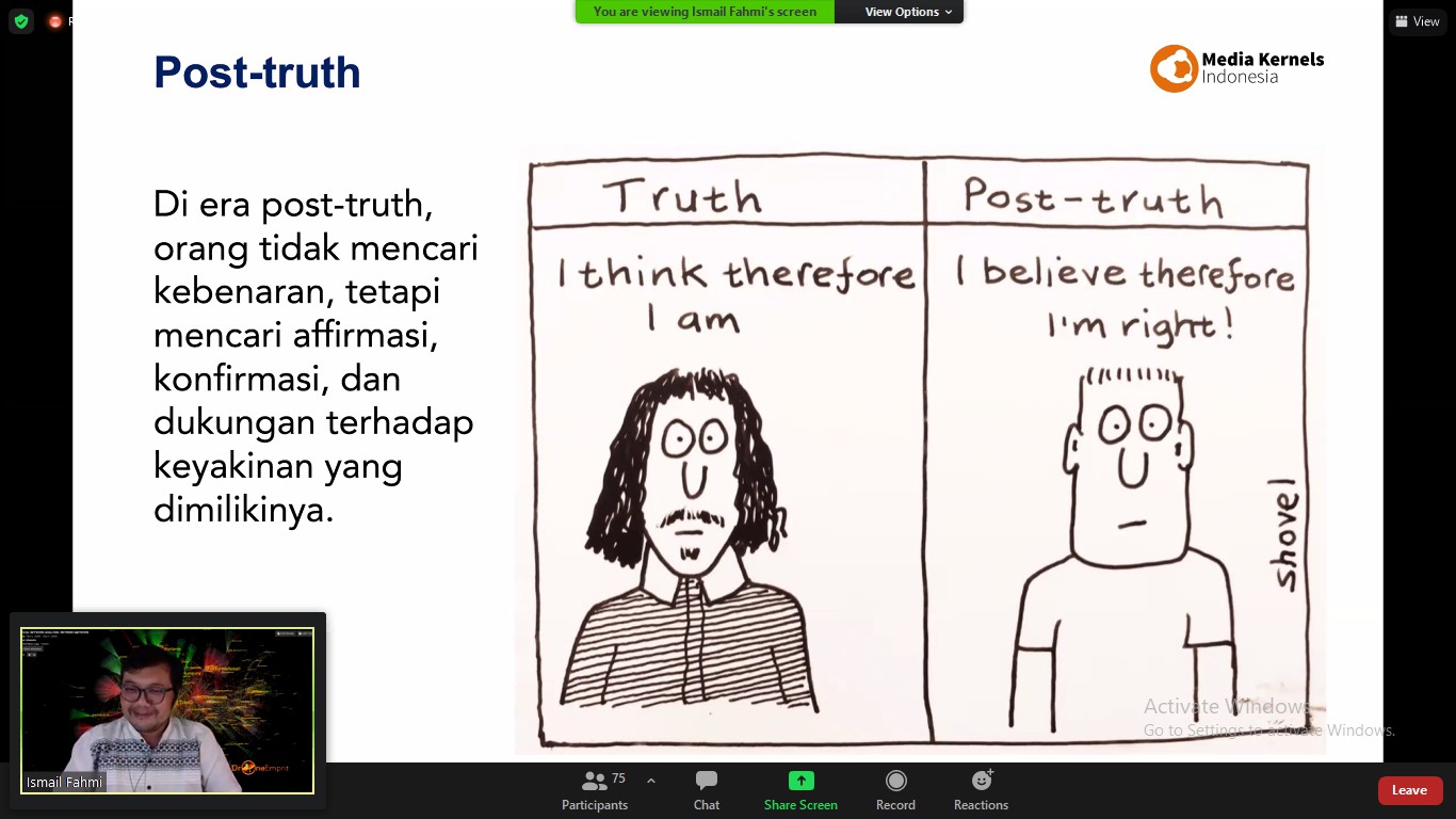 Peran Pers di Era PostTruth SUARA SIKAP Suara Akar Mahasiswa