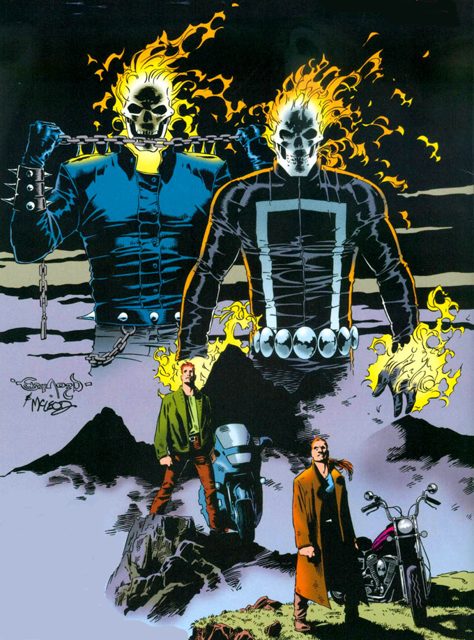 BLOOD WORK: TOP TEN FAVORITE GHOST RIDERS