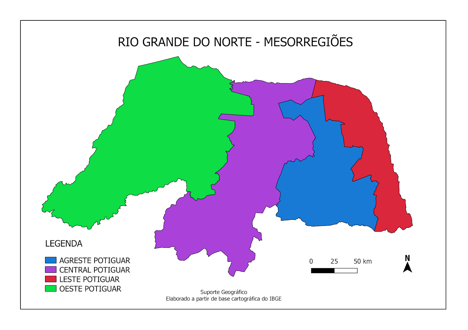 MAPAS PARA COLORIR RIO GRANDE DO NORTE