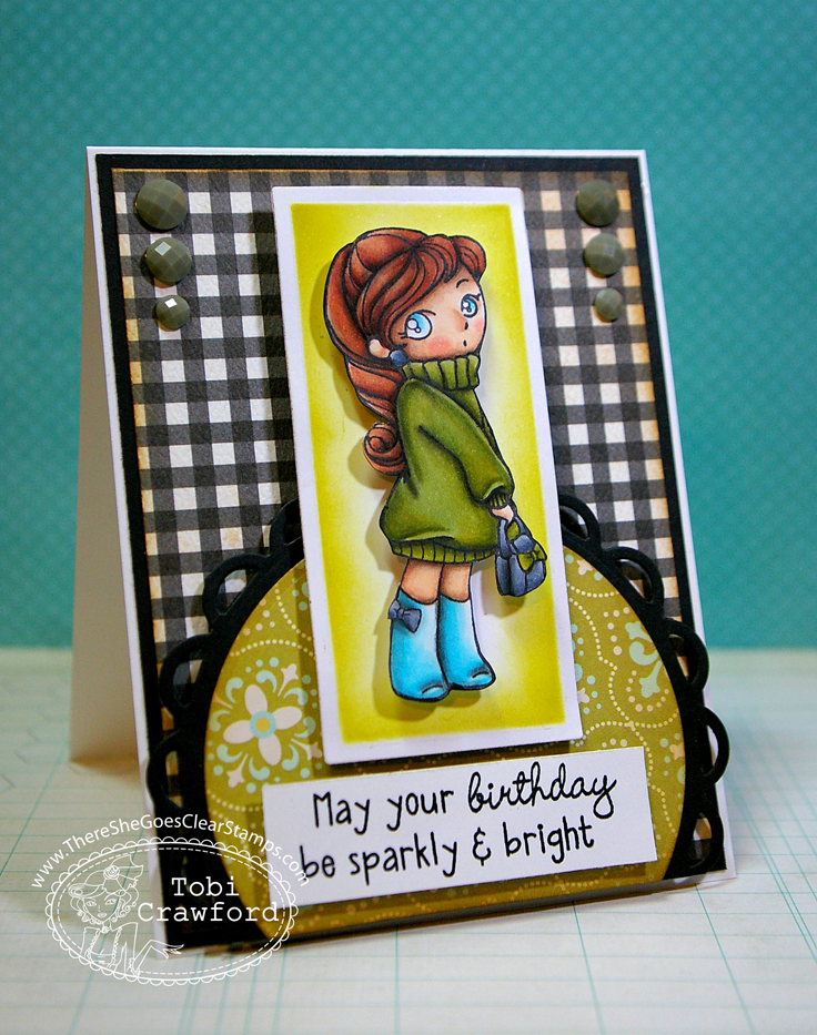 There She Goes Clear Stamps: Wednesday Trends - Adding Shading to Images