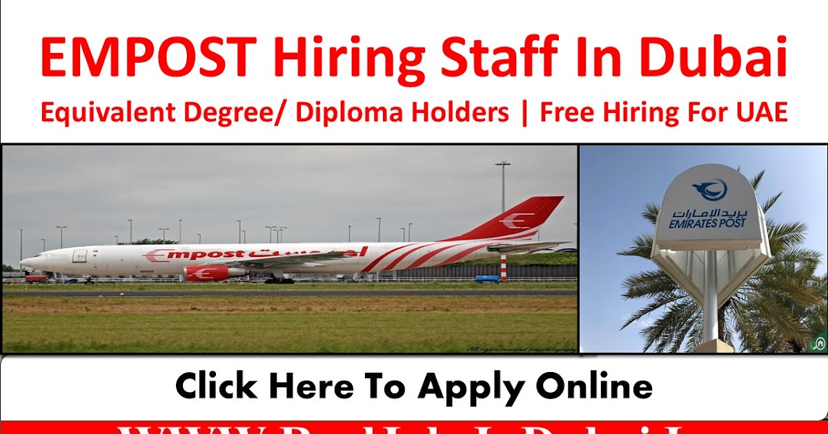EMPOST Careers Jobs Vacancies In Dubai UAE 2022