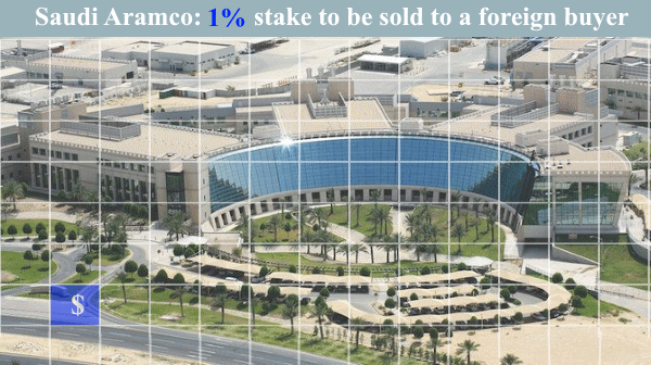 Saudi Aramco 1% stake sale