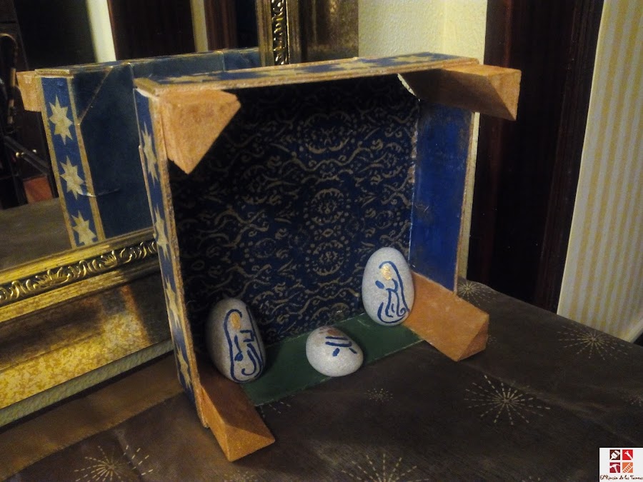 como hacer un portal de belén