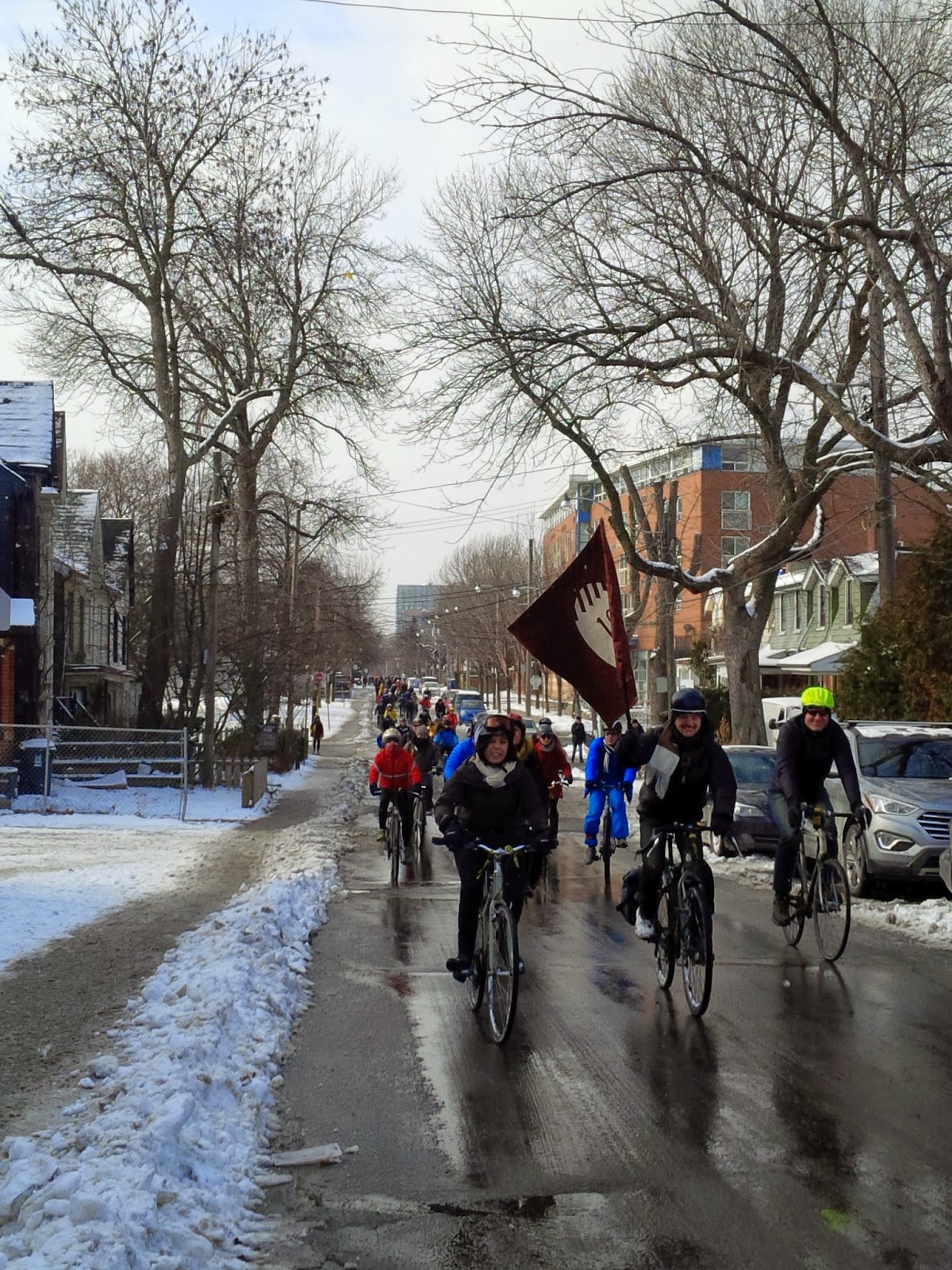 Two Wheeled Politics Nothing Wrong With Winter Cycling