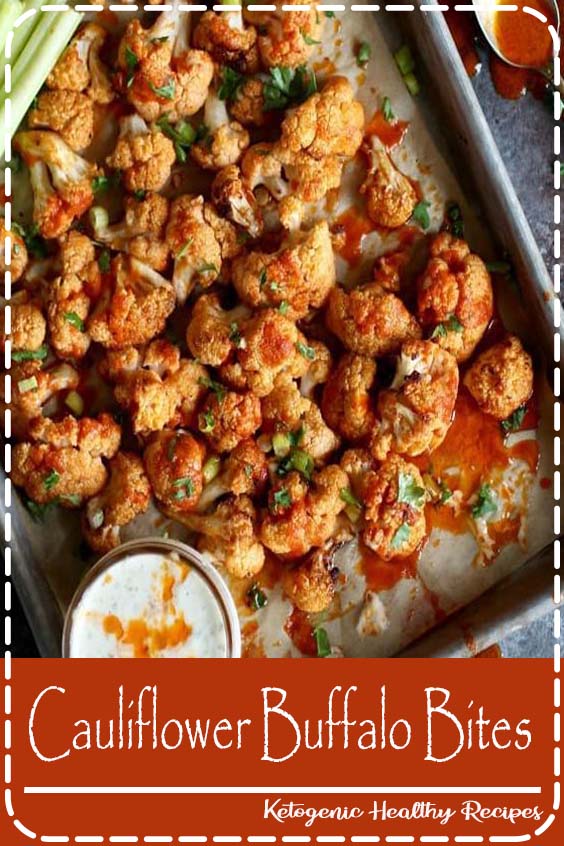 Cauliflower Buffalo Bites The Healthy Chef