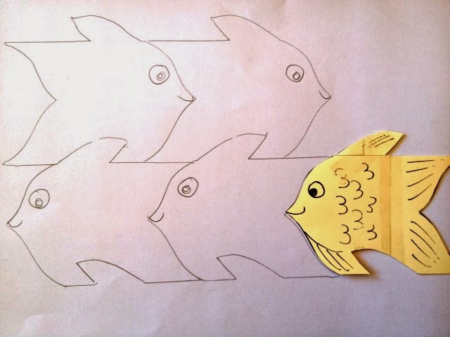 Beaufiful Tesation Fish Template Images Gallery Easy Tesation Patterns Fish Related Keywords Suggestions Equilateral Triangle Template