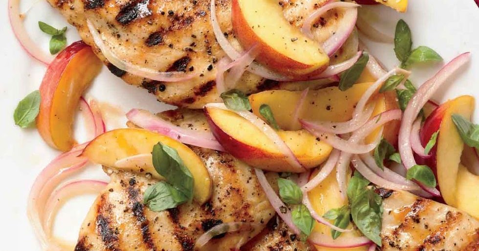 Best Low Carb Recipes Grilled Chicken with Nectarines